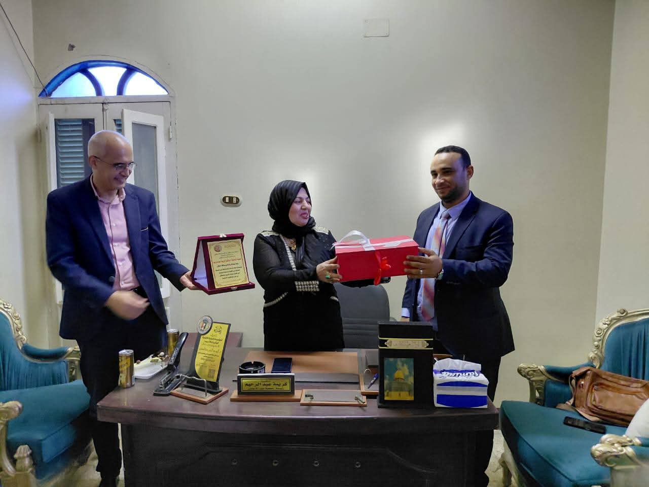 تكريم شعبي لجمعية "نور الإيمان لتنمية المجتمع" بسوهاج برعاية "علاء لطفي" تقديرًا لدورها البارز في خدمة المجتمع